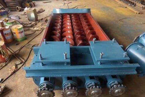 雙螺旋輸送機現(xiàn)場案例